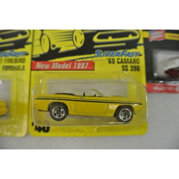 Matchbox Superfast '69 Camaro SS 396 Firebird Formula 1997 Lot of 6 #40 #20 MOC - Picture 5 of 9